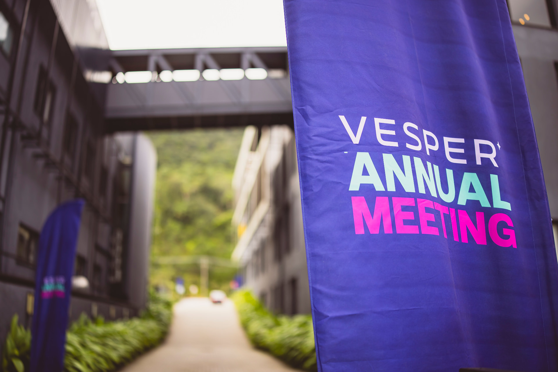 Vesper Annual Meeting signage